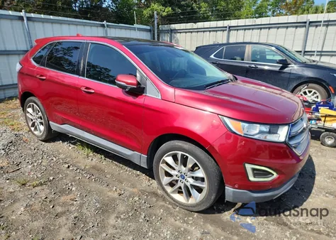 2015 Ford Edge Titanium z USA, uszkodzony, nr VIN 2FMPK3K83FBB46604